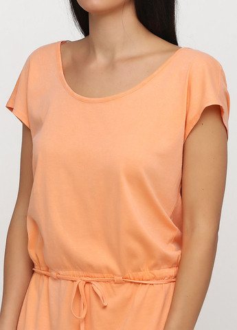 Коралловое повседневный платье коралловый с открытой спиной O`NEILL однотонное