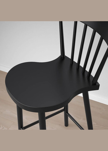 Барний стілець зі спинкою ІКЕА NORRARYD 74 см (00397736) IKEA (278408819)
