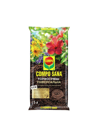 Торфосмесь универсальная SANA® 5л (A013903) Compo (315150371)