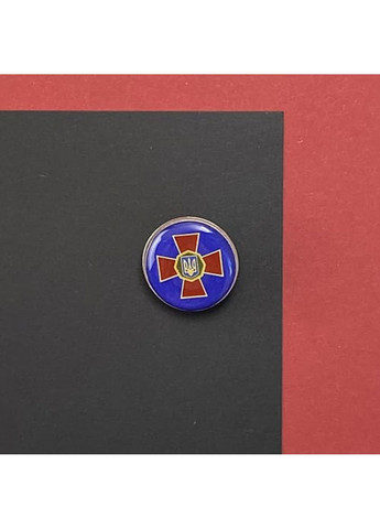 Значок Національної гвардії України (коло) (6528) Dobroznak (365246263)