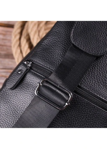 Мужская Бананка Сумка Слинг Из Натуральной Зернистой Кожи Seli Vintage (392710650)
