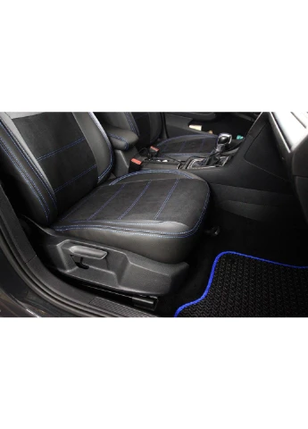 Авточохли Volkswagen Golf 7 Combi 2014+ Чохли в салон (Екошкіра + Гантара) EMC-ELEGANT EMC ELEGANT (397954406)