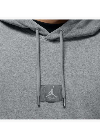 Чоловіче Худі M J FLT FLC PO Сірий Jordan (367585065)