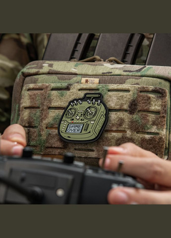 Нашивка пульт FPV олива (PVC) M-TAC (315047757)