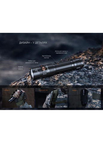 Тактический фонарь ручной PD36RACE Fenix (373216444)