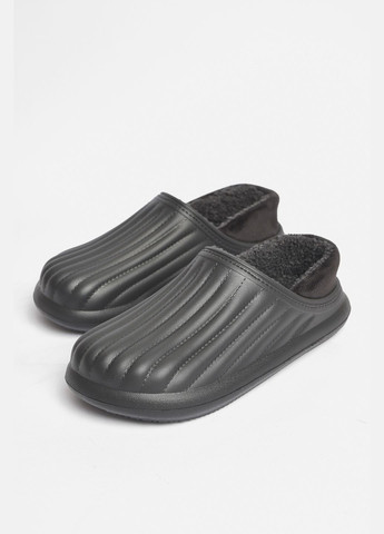 Галоши мужские на меху черного цвета Let's Shop (302660415)