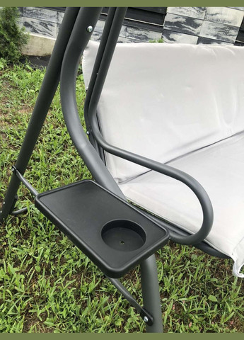 Садовые качели GardenLine VIP 170*110*153см Grey No Brand (347311737)