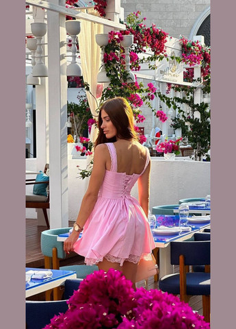 Рожева повсякденний сукня жіноча Україна однотонна