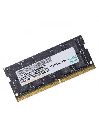 Оперативная память DDR4 SODIMM 16 ГБ 3200 МГц ES.16G21.GSH Apacer (280916250)