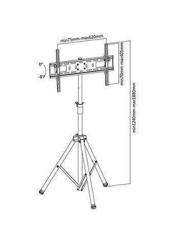 Кронштейн FS08-46T ITECHmount (316675606)