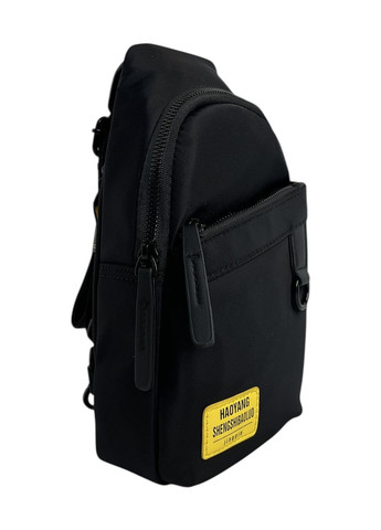 Нагрудная сумка Hyss Bolo из полиэстера 1368 черная 25 х 13 х 5 No Brand (371681814)