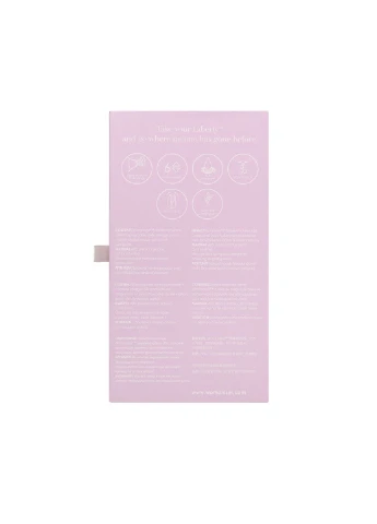 Вакуумный клиторальный стимулятор Liberty Lilac, магнитная крышка, 2 насадки Womanizer (315498160)