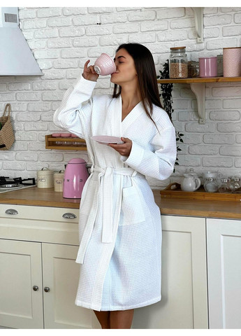 Халат женский вафельный "Снежана" Leyla (356504682)