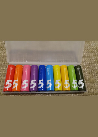 Батарейки AA ZI5 Rainbow Alkaline Battery набор 10 штук NQD4000RT ZMI (277634699)
