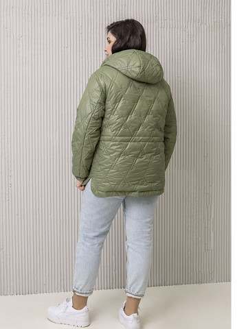 Зеленая демисезонная демисезонная куртка элина MioRichi