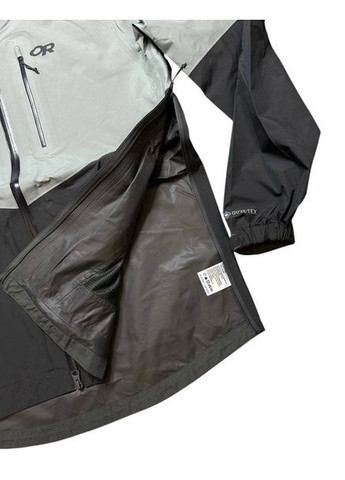 Серая демисезонная ветровка Outdoor Research Foray 1 Gore-tex