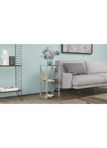 Етажерка 3/34 Серії Конект 73x34x28 сірий ДСП 16мм (FRD-104304) Ferrum-decor (391923324)