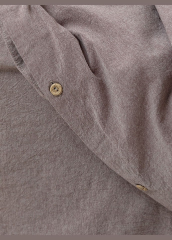 Комплект білизни з вареної бавовни Fossil 200x200, Простирадло 160x200x30 Leglo (300371099)