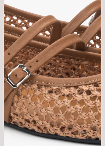 Балетки, колір бежевий Estro (341680771)