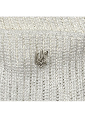 Значок Герб України сквозний (нікель) (4103) Dobroznak (365246347)