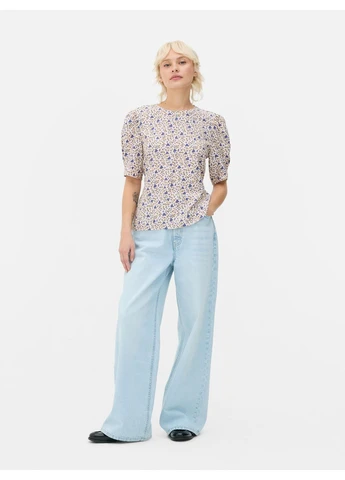 Топ лето,бежевый в узоры, Primark (395005515)