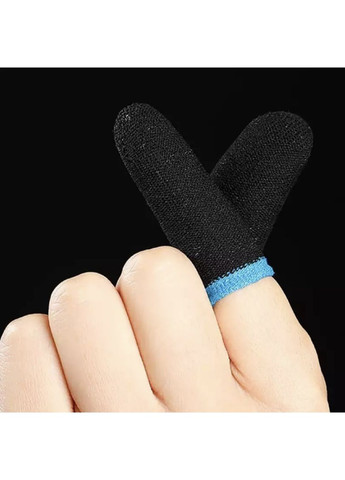 Напальчники (шкарпетки) Сенсорні для ігор на телефоні в CoD Sarawolf (геймпад тригери курки ) 4 шт Зелений OlaN (360898238)