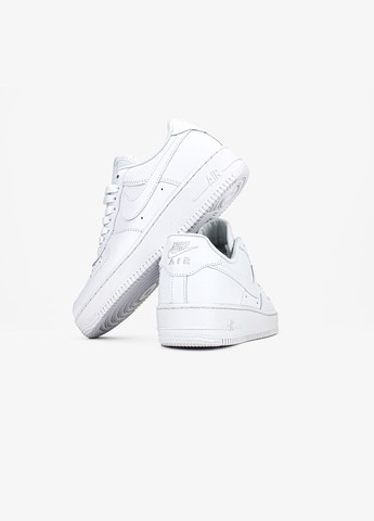 Білі Осінні кросівки чоловічі і жіночі nike air force white | найк аір форс білі No Brand
