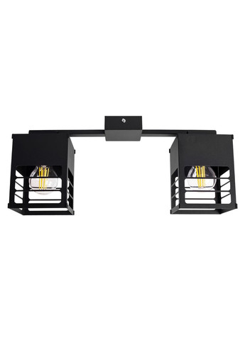 Люстра лофт Urban на два черных плафона NL 2310-2 BK MSK Electric (325882583)