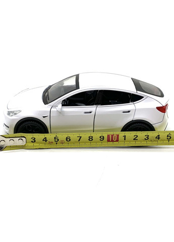 Машина Автосвіт Tesla Model Y інерційна відчиняються двері капот багажник 16см Біла (AP-1968) No Brand (302215630)