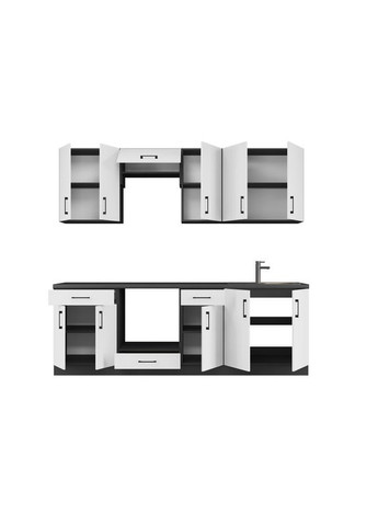 Кухня модульна Оптіма набір №7 2,4 м (EVR5718) Еверест - (311225375)