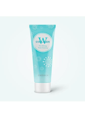 Пенка для умывания с коллагеном W Collagen Pure Shining Foam Cleansing 100 ml ENOUGH (358499581)