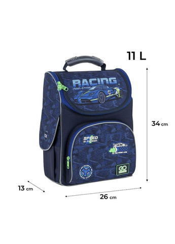 Каркасний рюкзак Education Racing 11 л GO25-5001S-6 GoPack (331172955)