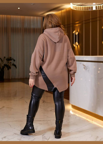 Жіночий костюм лосини та туніка колір мокко New Trend (304987986)