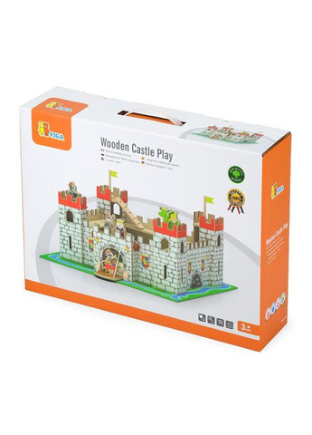 Деревянный набор Игрушечный замок (50310) Viga Toys (331173836)