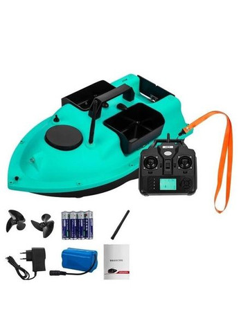 Кораблик на радіокеруванні для завезення підгодовування R4 з GPS Чорний (RT050675) Boer (349843949)