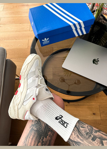 Бежеві Осінні кросівки чоловічі і жіночі adidas niteball beige gray | адідас найтбол бежеві сірі No Brand