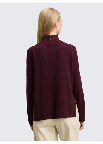 Бордовый демисезонный свитер Tom Tailor