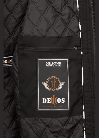 Черная демисезонная куртка мужская 8021 черный (2000990365002d) shop (2000990365002) No Brand