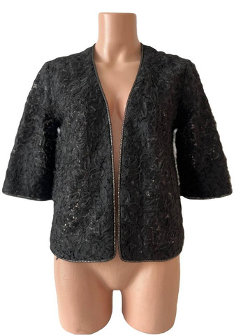 Кардіган PGA15313BB Чорний Silvian Heach (315833897)