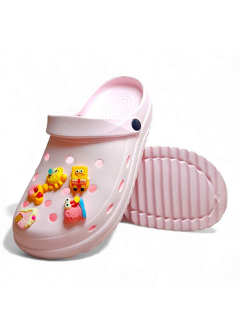 Розовые женские кроксы luckline розового цвета размер (25,5 см) Luck Line