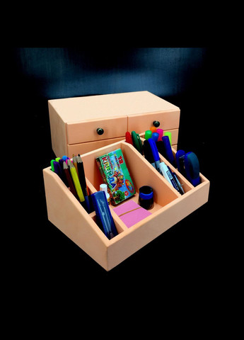 Настольный органайзер из дерева Ашвуд грейпфрут (КНЦ-007054) No Brand (328228108)