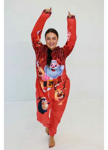 Кігурумі для дорослих Oversize 3D Дід Мороз 3061_3_180 17034 180 див FlexDress (324623209)