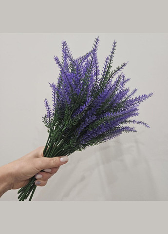 Лаванда фиолетовая цветок искусственный 1 ветка A.G. (313867311)