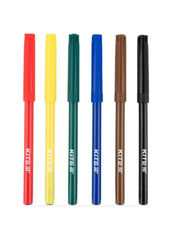 Фломастери 6кольор. Classic K-446(24)(192) Kite (322576682)