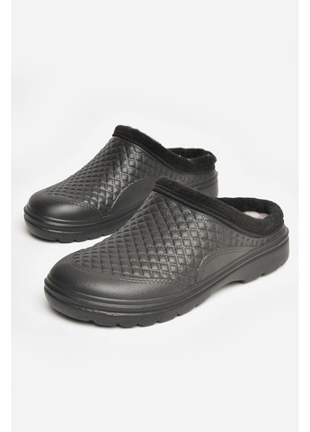 Калоші чоловічі без задника на флісі чорного кольору Let's Shop (362082626)