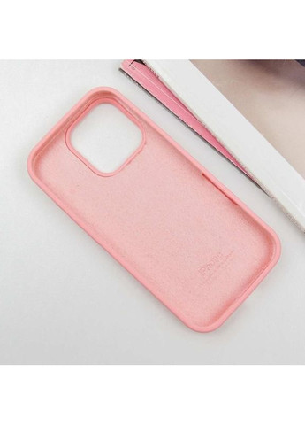 Чохол Silicone Case Full Protective (AA) для Apple iPhone 16 Pro (6.3") Рожевий Epik (372845773)