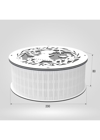 Подарочная коробка d200 h80 Ekostar (368306510)