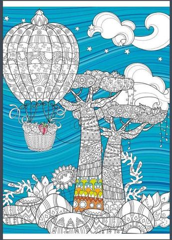 Розмальовка антистрес COLOR ZEN Ловець снів (9789669828156) Виват (316081828)