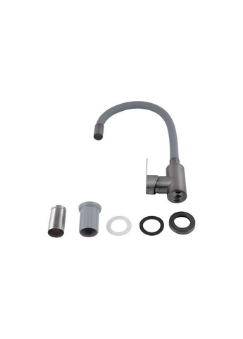 Смеситель на мойку Pure 015F3 (k35) с гибким изливом BRIPUR015F3GRG Brinex (365736269)