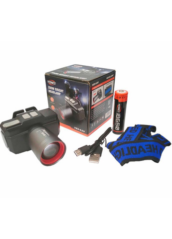 Налобный фонарь Yesnice Zoom Bright Headlamp YES-620 No Brand (371906456)